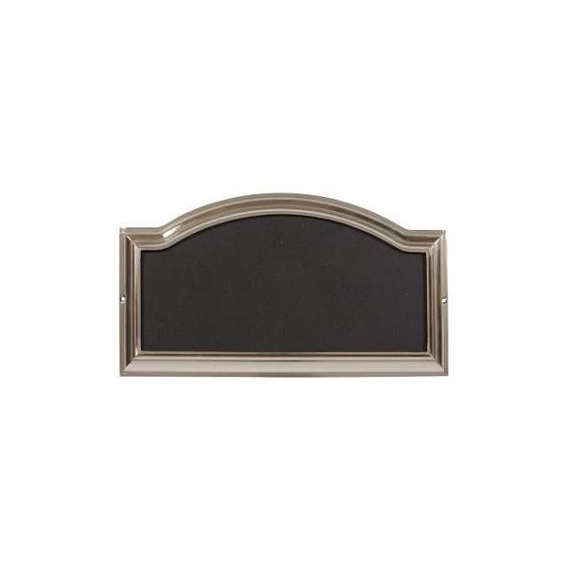 Hillman Distinctions 9 In. x 16 In. Nickel Address Plaque Hillman Distinctions 9 In. x 16 In. Nickel Address Plaque