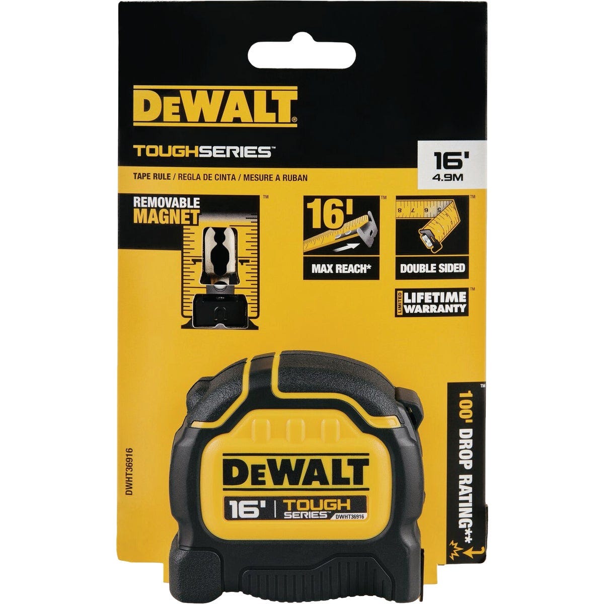 DeWalt ToughSeries 16 Ft. Tape Measure - photo 2