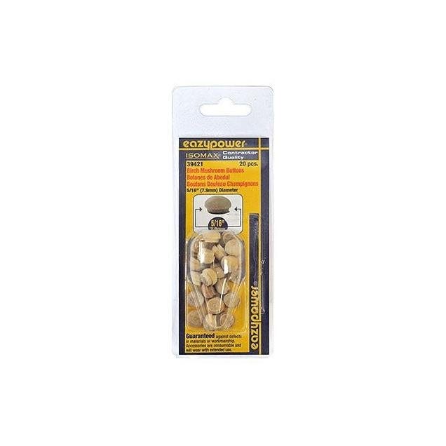 Isomax 5/16 In. 20-Pack Mushroom Dowel Plug
