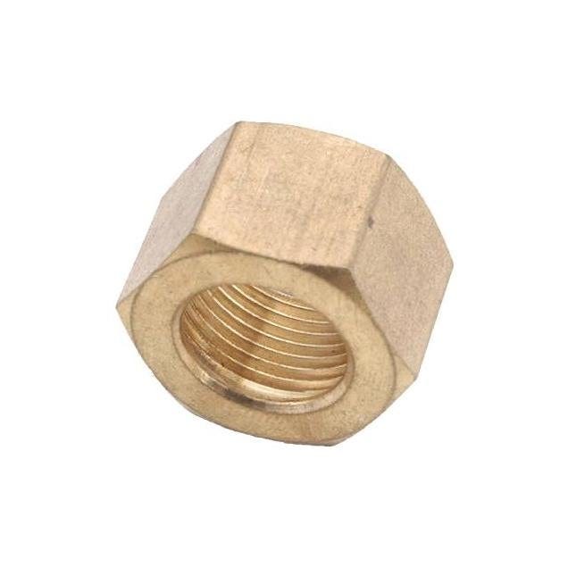 Anderson Metals 3/8 In. Brass Compression Nut Anderson Metals 3/8 In. Brass Compression Nut