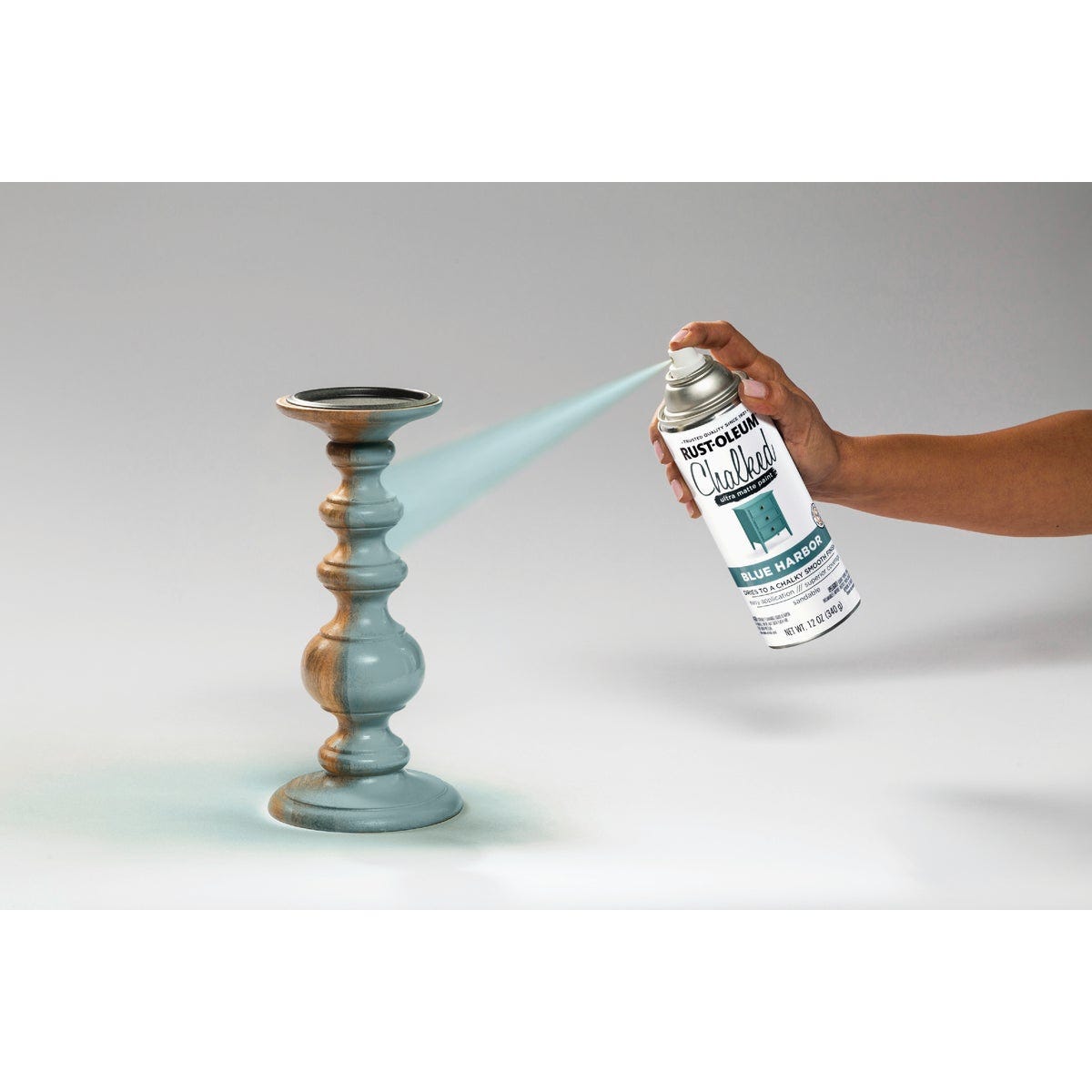 Rust-Oleum Chalked 12 Oz. Ultra Matte Spray Paint, Blue Harbor - photo 5 Rust-Oleum Chalked 12 Oz. Ultra Matte Spray Paint, Blue Harbor - photo 5