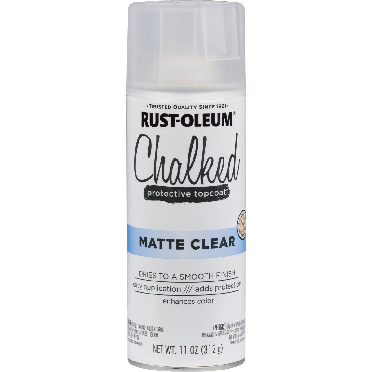 Rust-Oleum Chalked 12 Oz. Ultra Matte Spray Paint, Clear - photo 2
