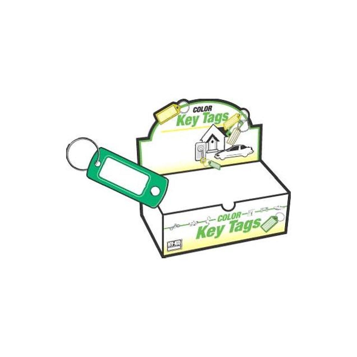 Hy-Ko Split Ring Key I.D. Tag (200-Pack)