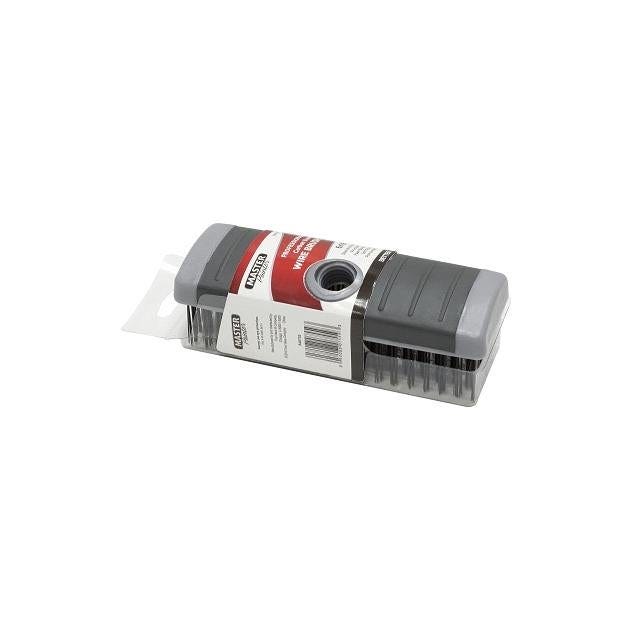 Master Painter Soft Grip Carbon Steel Wire Block Brush Master Painter Soft Grip Carbon Steel Wire Block Brush