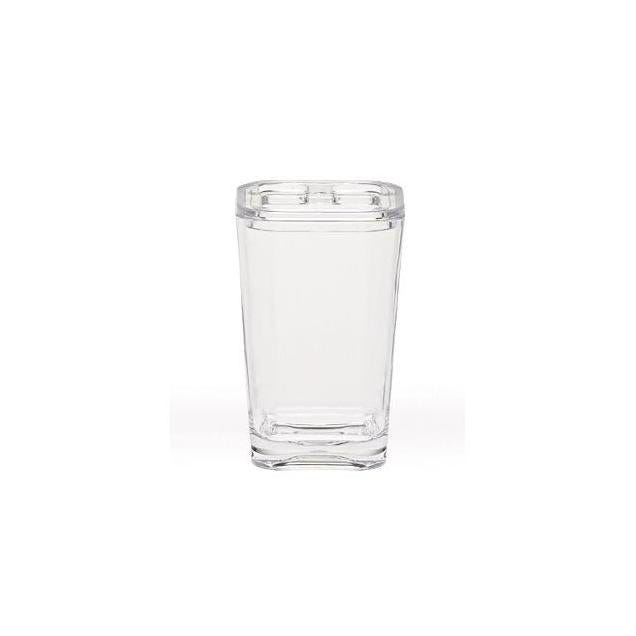 Moda At Home Optiks Clear Acrylic Toothbrush Holder Moda At Home Optiks Clear Acrylic Toothbrush Holder