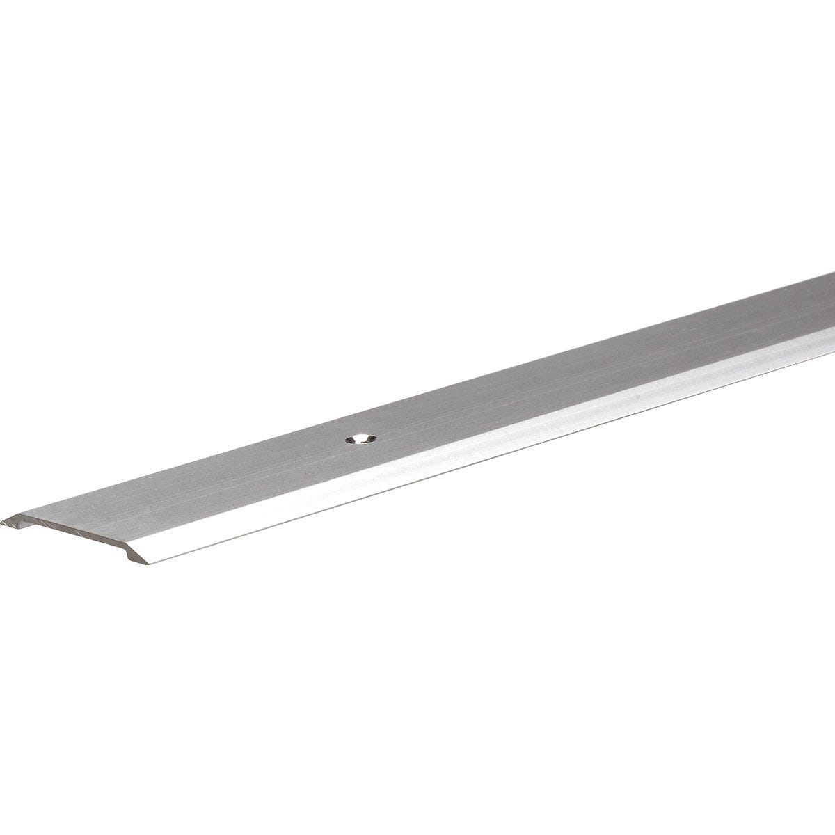 Frost King Saddle 36 In. L x 1-3/4 In. W x 1/8 In. H Satin Nickel Threshold