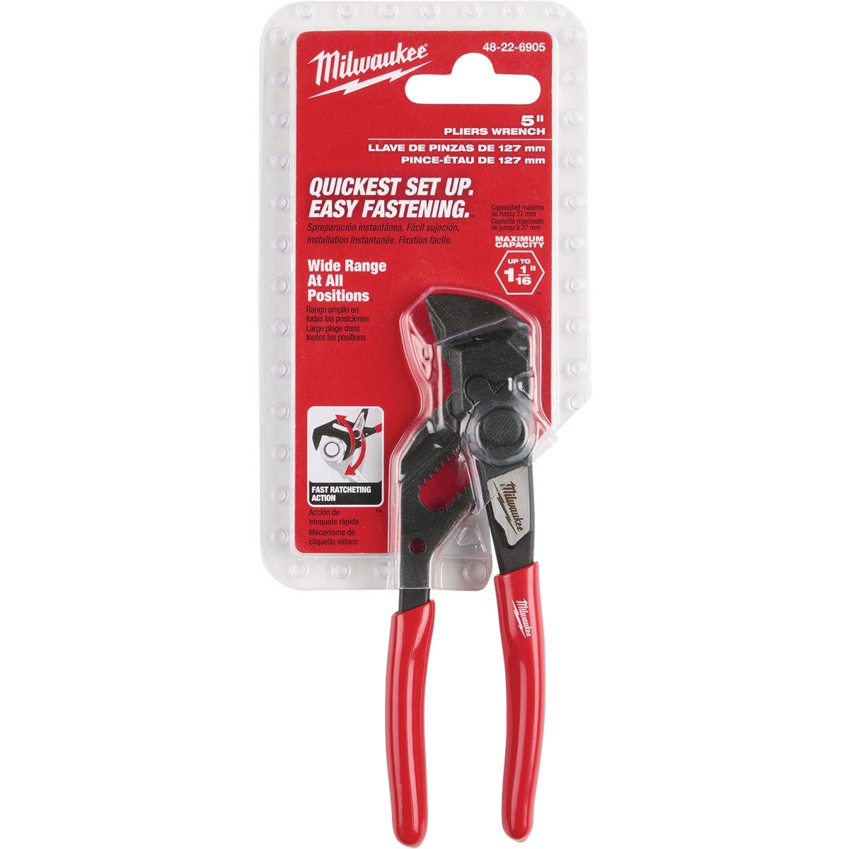 Milwaukee 5 In. Pliers Wrench - photo 2 Milwaukee 5 In. Pliers Wrench - photo 2
