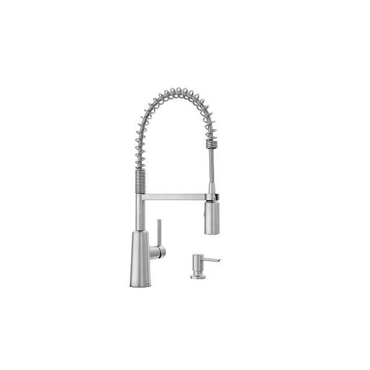 Moen Arlys Matte Black Single-Handle Low-Profile Bathroom Faucet