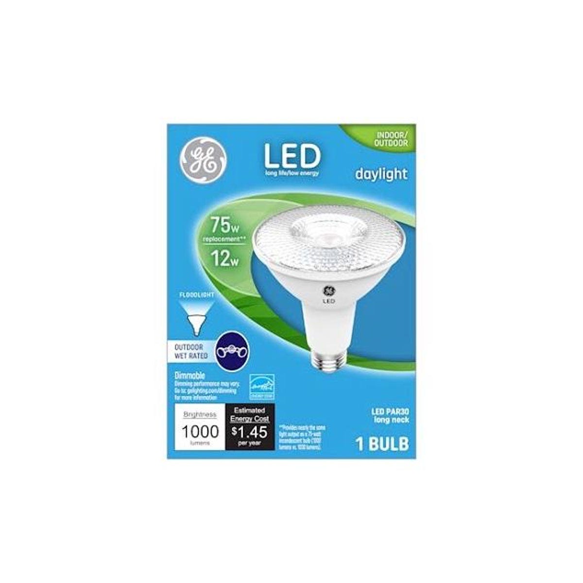 GE 12W 1000 Lumens LED Flood/Security Bulb GE 12W 1000 Lumens LED Flood/Security Bulb