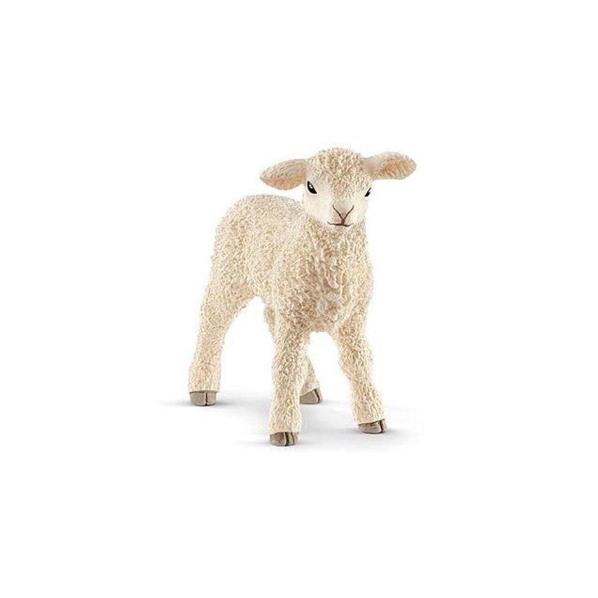 Schleich White Lamb Toy Animal Figure