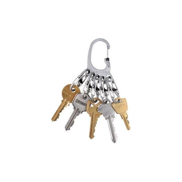 Nite Ize Stainless Steel BigFoot Locker 5 S-Biner MicroLocks Key Holder - photo 2 Nite Ize Stainless Steel BigFoot Locker 5 S-Biner MicroLocks Key Holder - photo 2