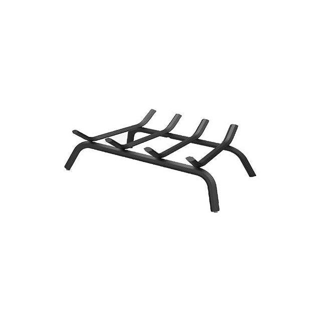 Panacea !8 In. Black Wrought Iron Fireplace Grate Panacea !8 In. Black Wrought Iron Fireplace Grate
