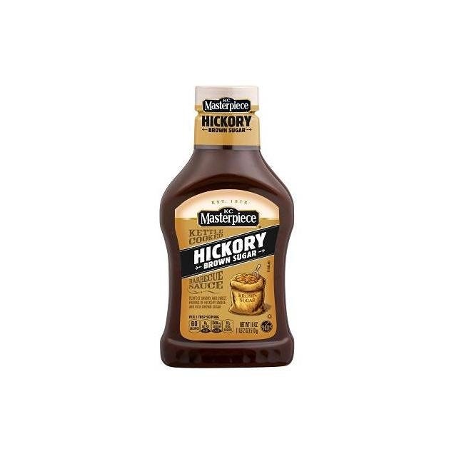 KC Masterpiece 18 Oz. Hickory Brown Sugar Barbecue Sauce KC Masterpiece 18 Oz. Hickory Brown Sugar Barbecue Sauce
