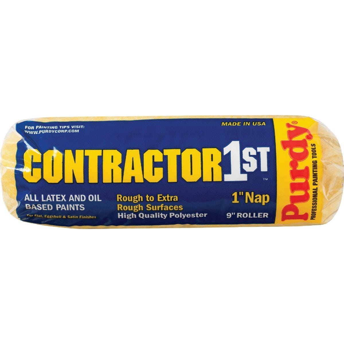 Purdy Contractor 1st 9 In. x 1 In. Knit Fabric Roller Cover Purdy Contractor 1st 9 In. x 1 In. Knit Fabric Roller Cover