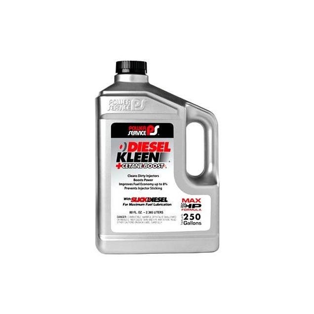 Power Service 64 Oz. Diesel Kleen +Cetane Boost Diesel Fuel Injector System Cleaner Power Service 64 Oz. Diesel Kleen +Cetane Boost Diesel Fuel Injector System Cleaner