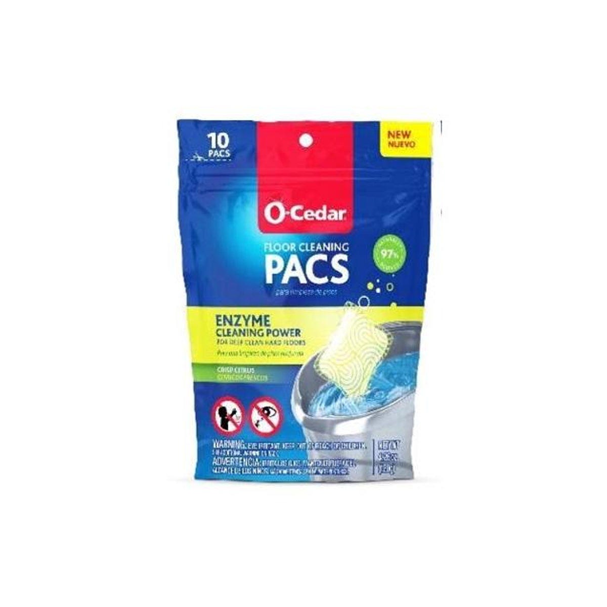 O-Cedar 10-Pack Citrus Scent Floor Cleaner Pacs