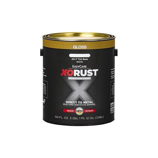 EasyCare X-O Rust Premium 1 Gal. Gloss Tint Base Interior/Exterior Oil-Base Anti-Rust Enamel