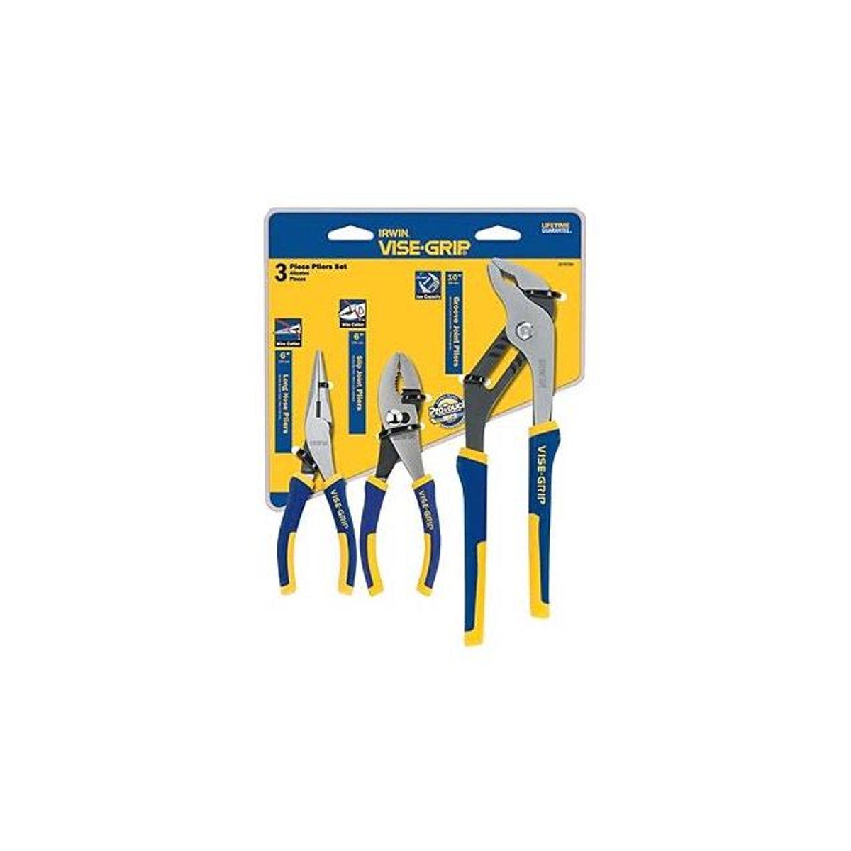 Irwin Vise-Grip Plier Set (3-Piece)