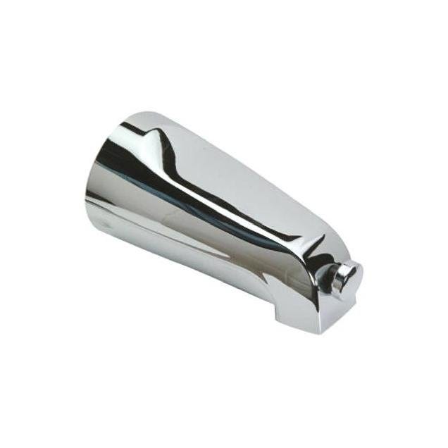 BrassCraft 1/2 In. Chrome Quick Spout Diverter Tub Spout BrassCraft 1/2 In. Chrome Quick Spout Diverter Tub Spout