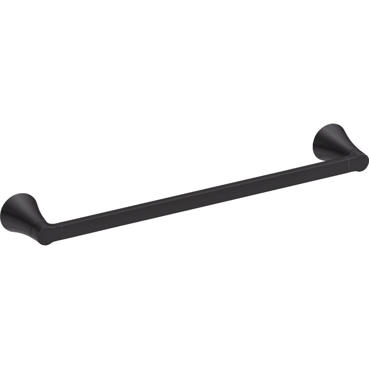 Moen Mikah 24 In. Matte Black Towel Bar