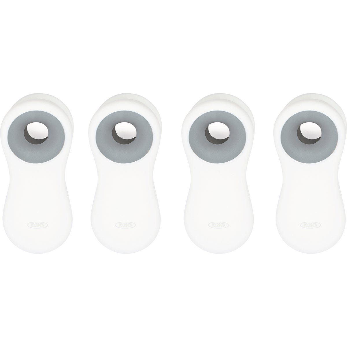OXO Good Grips 3 In. White All-Purpose Magnetic Clip (4-Pack) OXO Good Grips 3 In. White All-Purpose Magnetic Clip (4-Pack)
