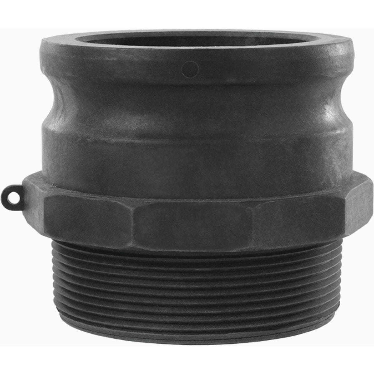 B.A. Fischer 3/4 In. Male x MNPT Type F Polypropylene Camlock Adapter B.A. Fischer 3/4 In. Male x MNPT Type F Polypropylene Camlock Adapter