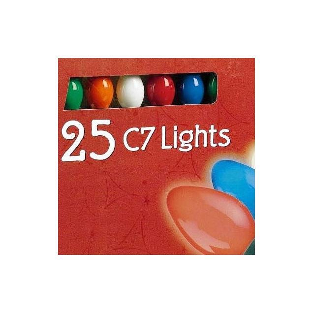 Holiday Wonderland Multi-Color Ceramic 25-Bulb C7 Christmas Light Set - photo 3 Holiday Wonderland Multi-Color Ceramic 25-Bulb C7 Christmas Light Set - photo 3