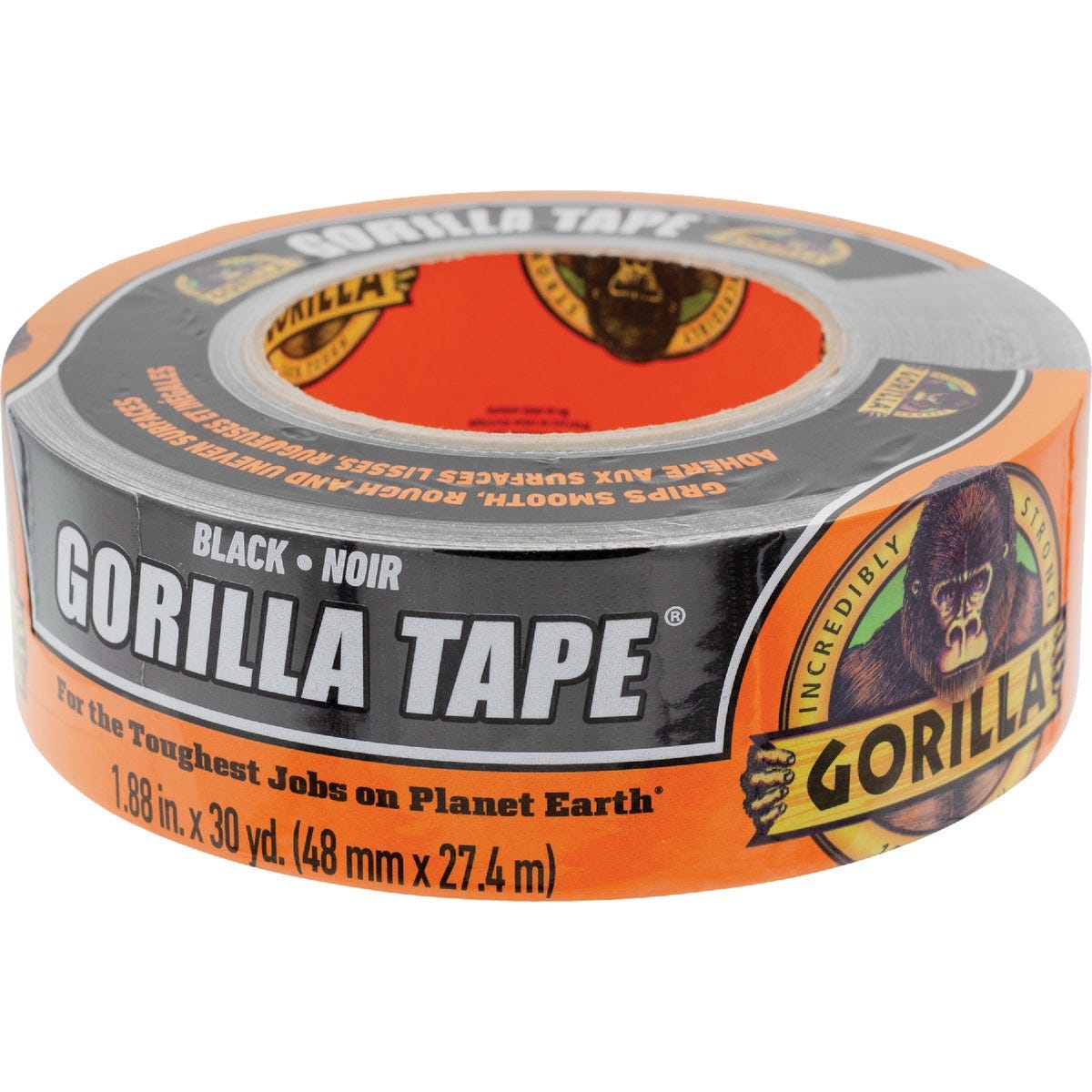Gorilla 1.88 In. x 30 Yd. Heavy-Duty Duct Tape, Black - photo 2 Gorilla 1.88 In. x 30 Yd. Heavy-Duty Duct Tape, Black - photo 2