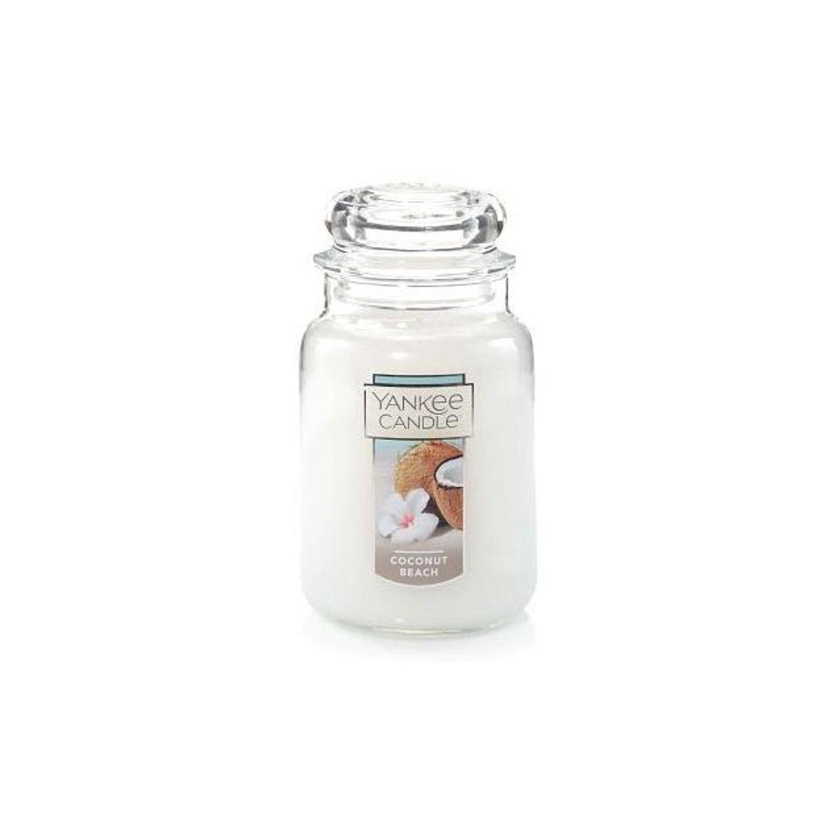 Yankee Candle 22 Oz. Coconut Single Wick Glass Jar Candle