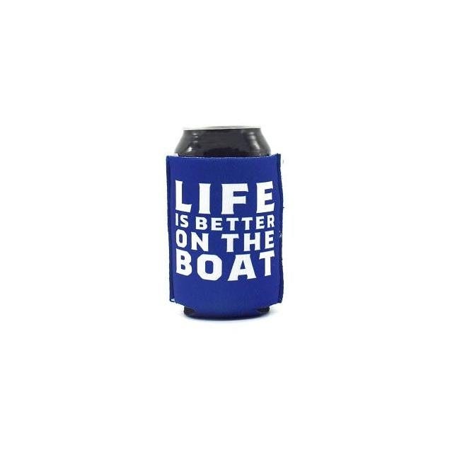 ZipSip Life is Better on the Boat Blue Can Koozie - photo 3 ZipSip Life is Better on the Boat Blue Can Koozie - photo 3