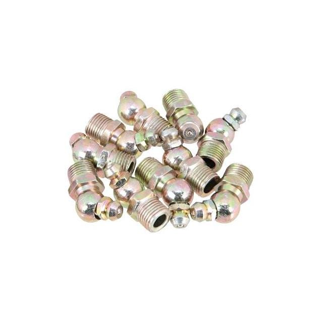Performance Tool 45-Degree 1/8 In. NPT Grease Fitting (10-Pack) - photo 3 Performance Tool 45-Degree 1/8 In. NPT Grease Fitting (10-Pack) - photo 3