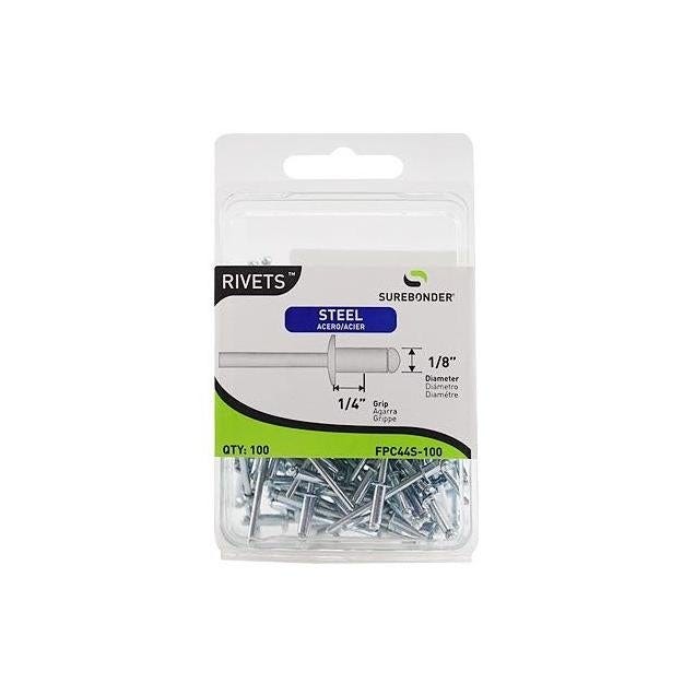 Medium Rivets Surebonder Medium Steel Rivets (100-Pack) | True Value Hardware
