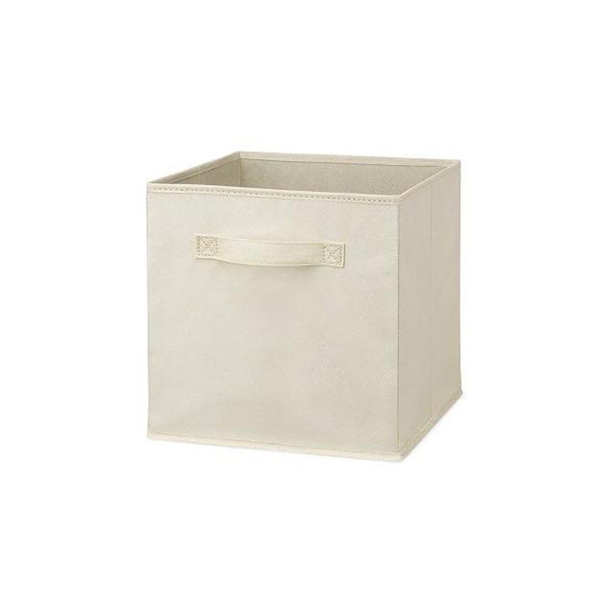 Whitmor Latte Collapsible Fabric Storage Cube