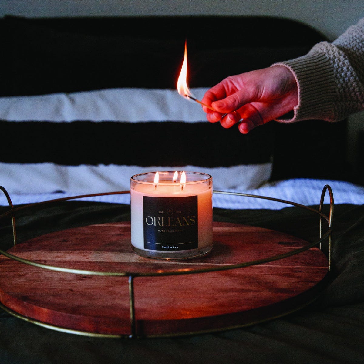 Orleans Jazz 3-Wick Elite Candle