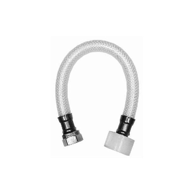 Homewerks Worldwide 1/2 FIP In. x 7/8 In. Ballcock x 12 In. Reinforced Poly Vinyl Toilet Connector Homewerks Worldwide 1/2 FIP In. x 7/8 In. Ballcock x 12 In. Reinforced Poly Vinyl Toilet Connector