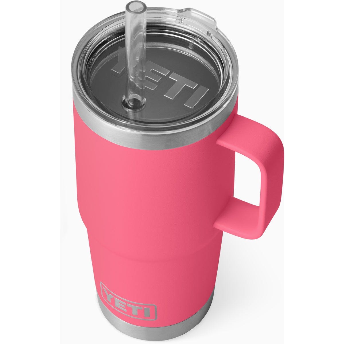 YETI Rambler 25 Oz. Mug with Straw Lid, Tropical Pink - photo 3