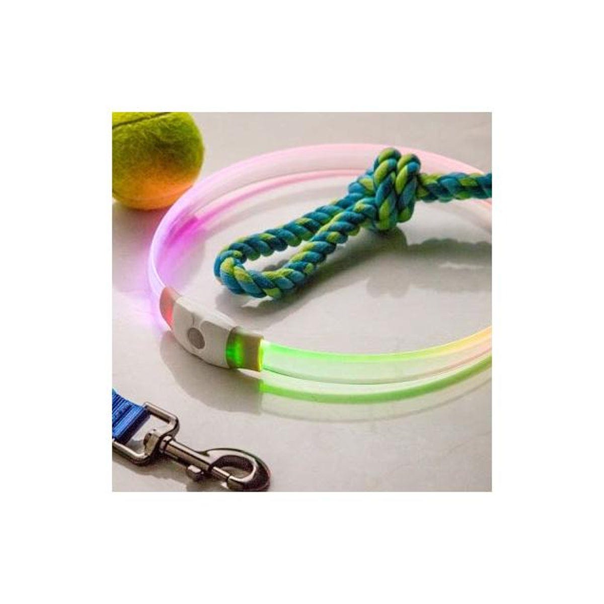 Nite Ize NiteHowl Disc-O Select Colors Max Rechargeable LED Safety Lighted Necklace - photo 3