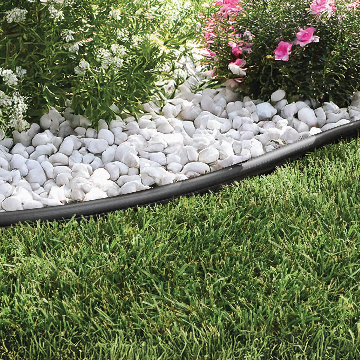 Master Mark Pro Contractor 5 In. H. x 20 Ft. L. Black Plastic Lawn Edging - photo 2