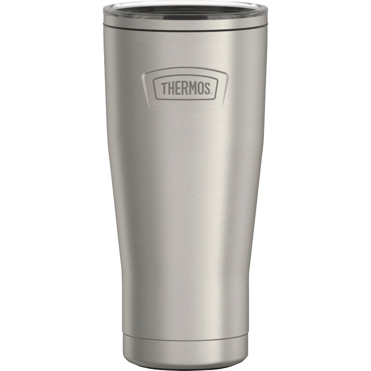 Thermos 24 Oz. Stainless Steel Cold Cup with Slide Lock, Matte Stainless Steel Thermos 24 Oz. Stainless Steel Cold Cup with Slide Lock, Matte Stainless Steel