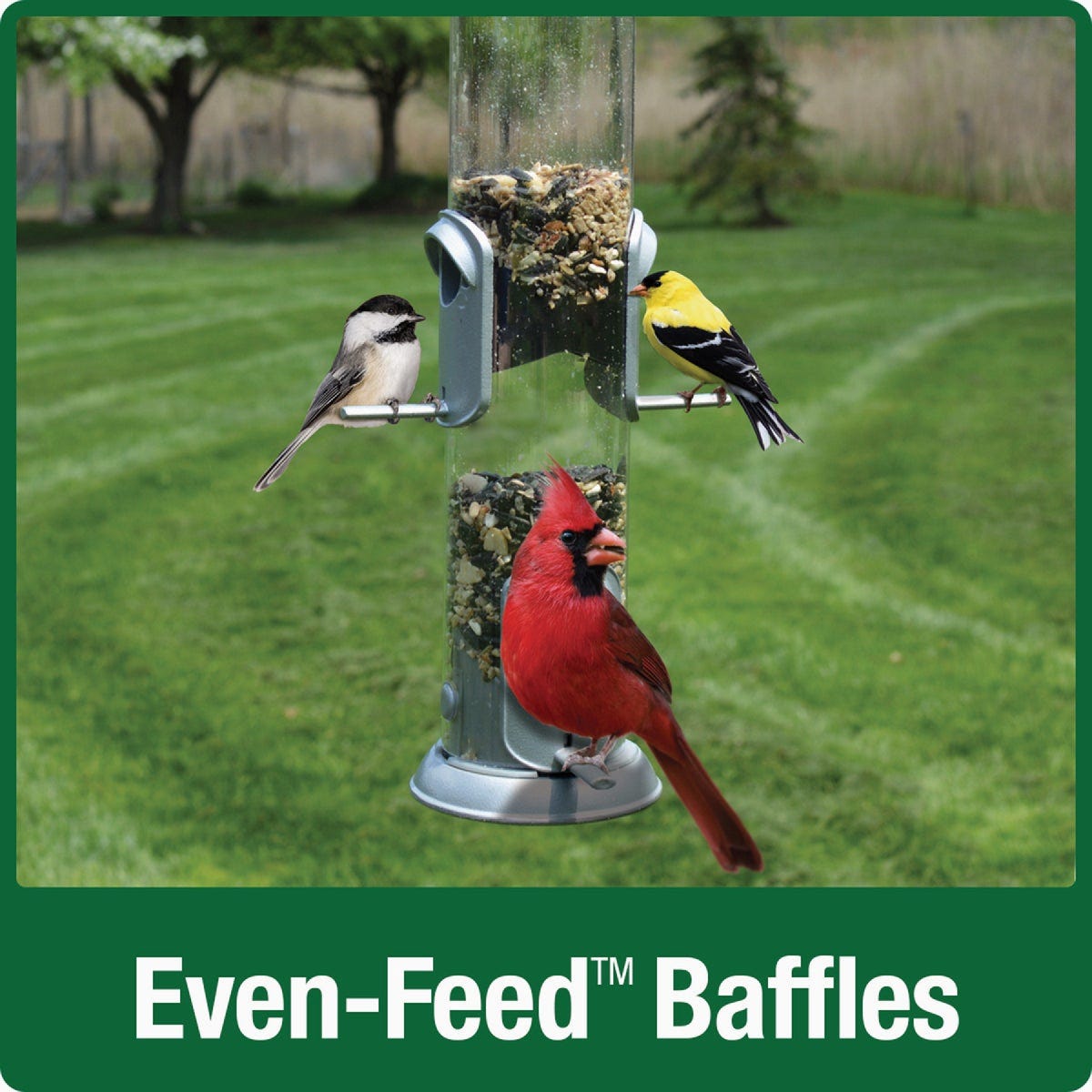 Nature's Way 1.4 Qt. Deluxe Metal Easy Clean Bird Feeder - photo 4 Nature's Way 1.4 Qt. Deluxe Metal Easy Clean Bird Feeder - photo 4