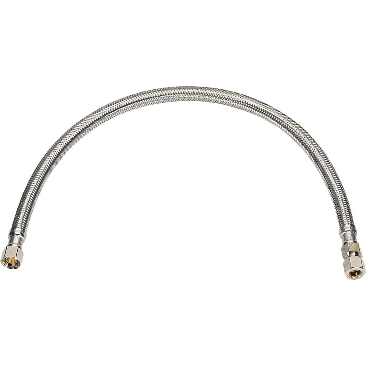 Homewerks 3/8 In. OD X 3/8 In. FEMALE OD X 16 In. Braided Stainless Steel Faucet Supply Line