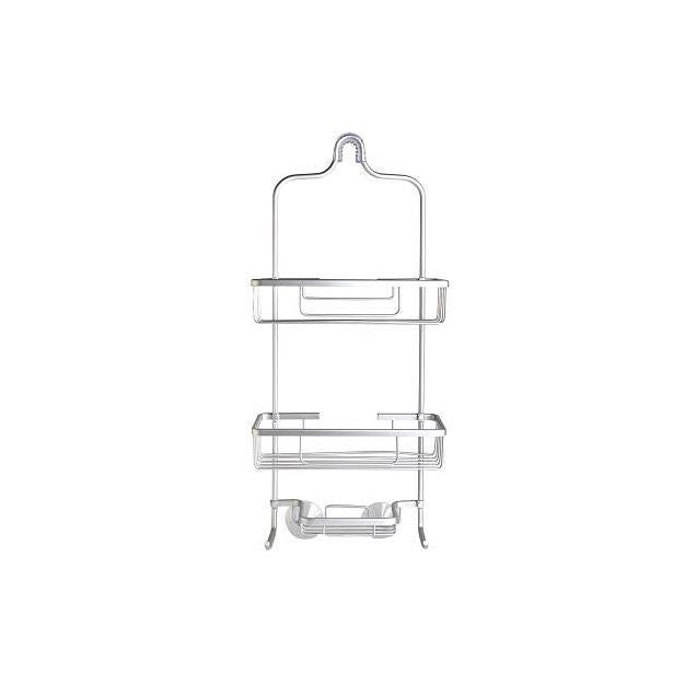 Moda At Home Aluma Satin Finish Shower Caddy Moda At Home Aluma Satin Finish Shower Caddy