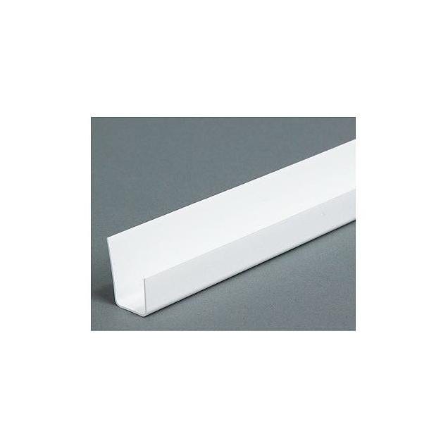 Amerimax 1/2 In. x 8 Ft. White Vinyl J-Bead Corner Bead Amerimax 1/2 In. x 8 Ft. White Vinyl J-Bead Corner Bead