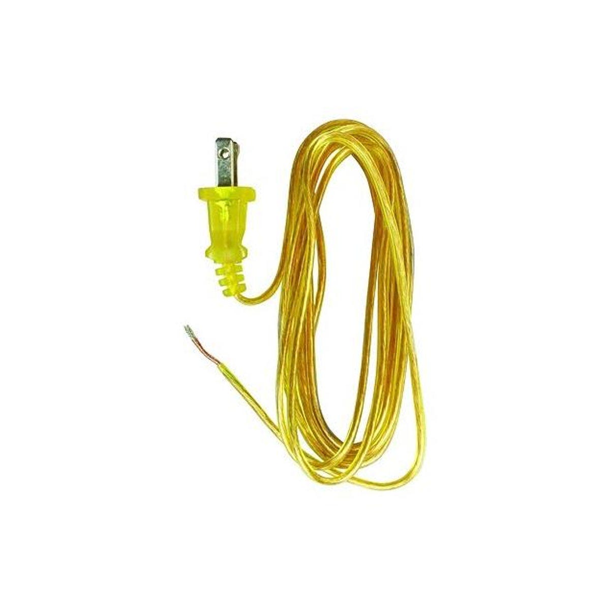 Jandorf 8 Ft. 18-2 Gold Polarized Plug Lamp Cord