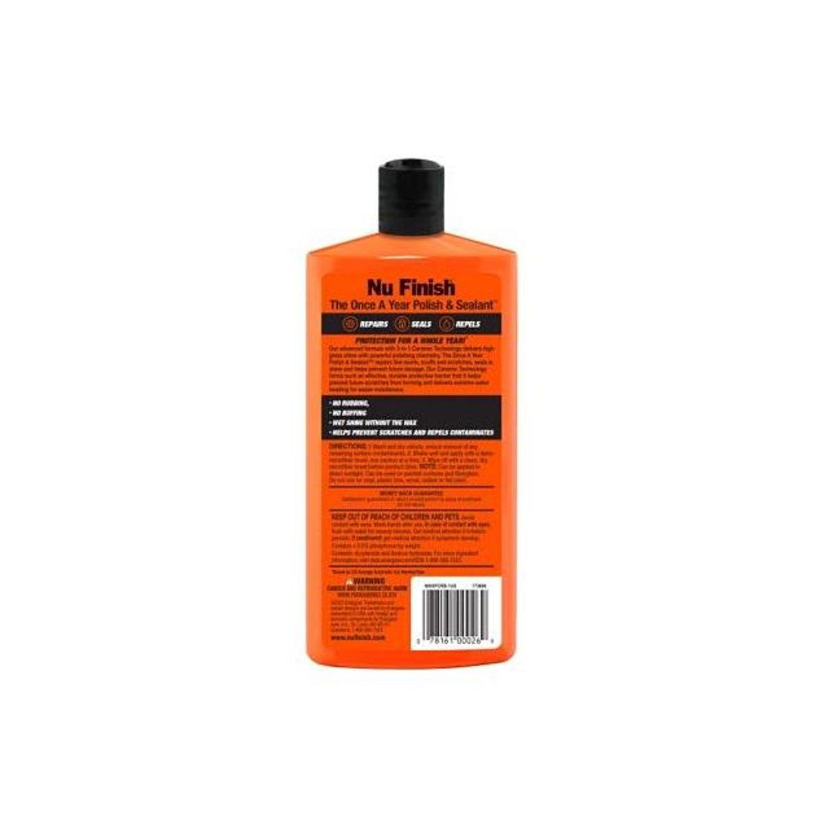 Nu Finish 16 Oz. Bottle Once a Year Car Polish and Sealant - photo 2 Nu Finish 16 Oz. Bottle Once a Year Car Polish and Sealant - photo 2