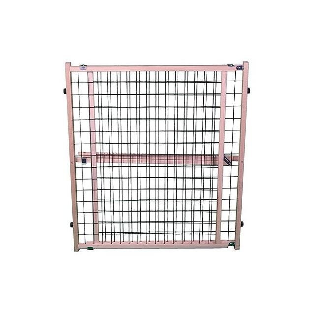 North States 29.5 to 50 In. x 32 In. Wire Mesh Pet Gate North States 29.5 to 50 In. x 32 In. Wire Mesh Pet Gate