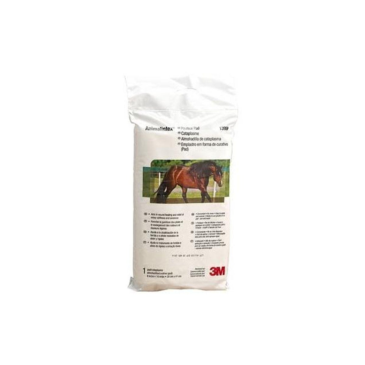 3M 8 In. x 16 In. Animalintex Horse Hoof Poultice Pad 3M 8 In. x 16 In. Animalintex Horse Hoof Poultice Pad
