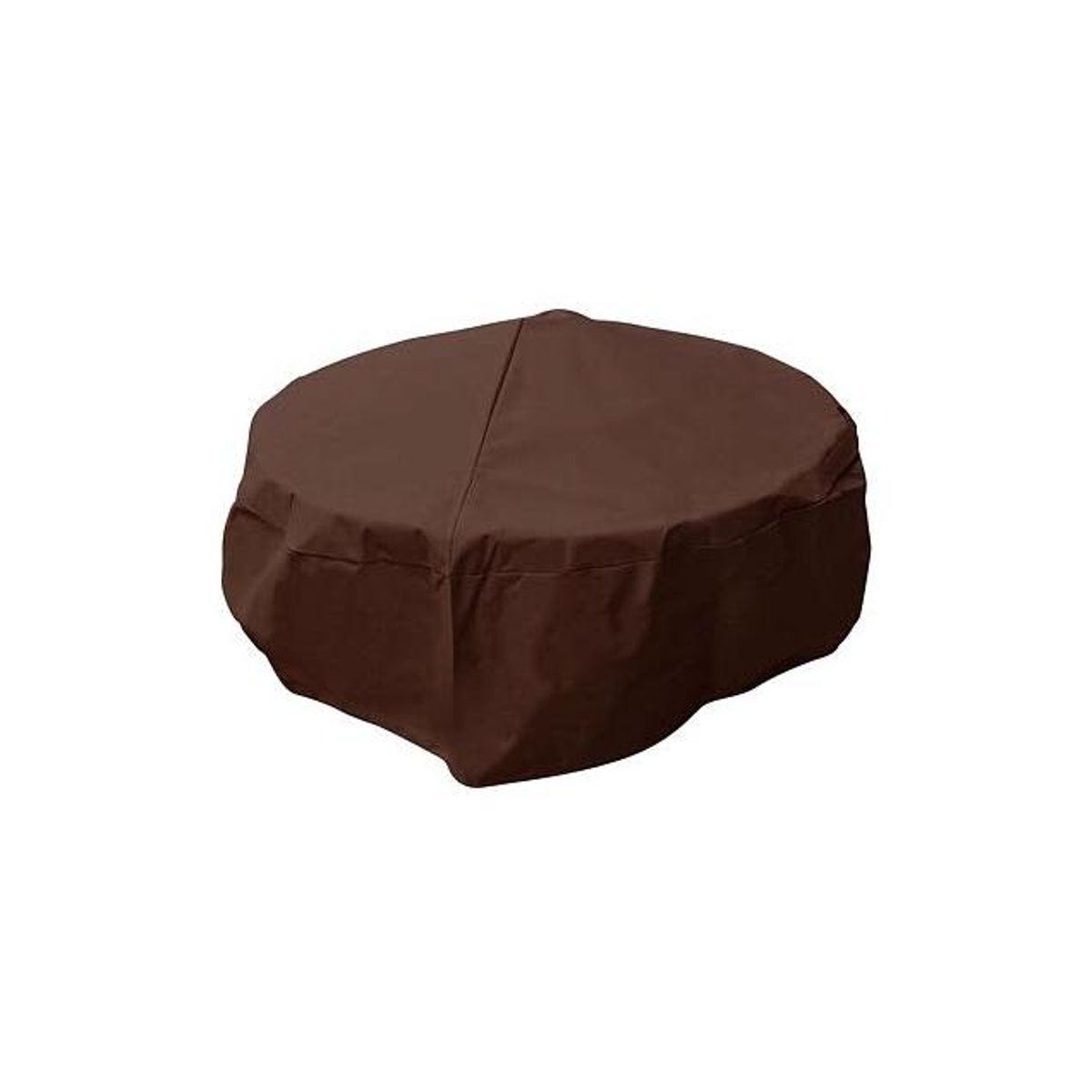 Mr. Bar-B-Q 38 In. Dia. Dark Brown PVC Fire Pit Cover Mr. Bar-B-Q 38 In. Dia. Dark Brown PVC Fire Pit Cover