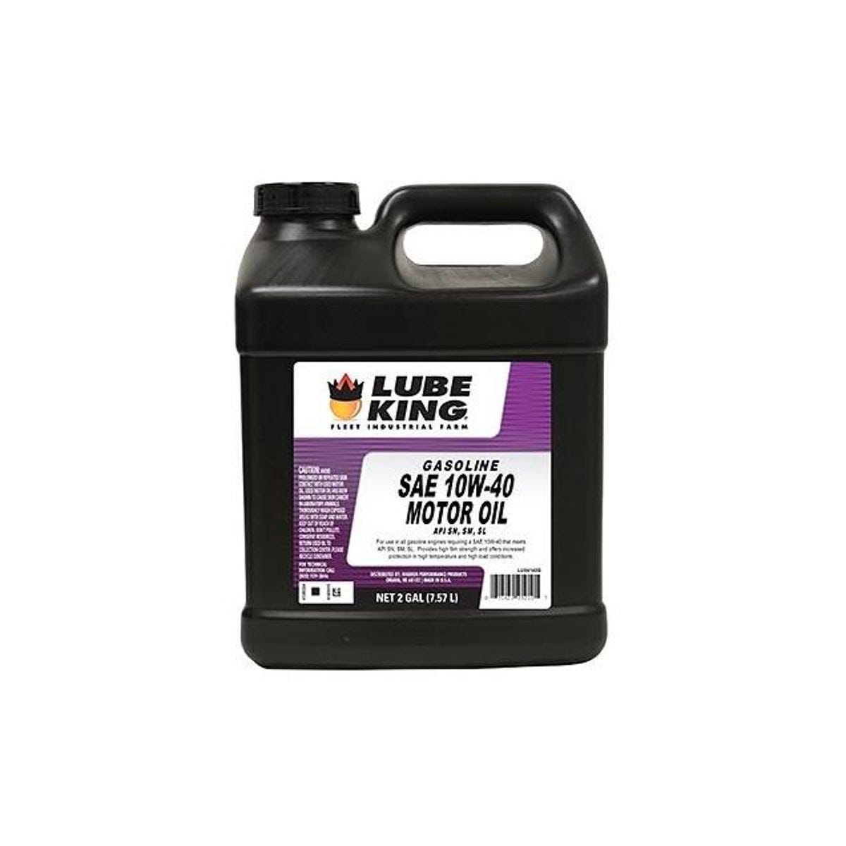 Lube King 2-Gal. 10W-40 Gasoline Motor Oil