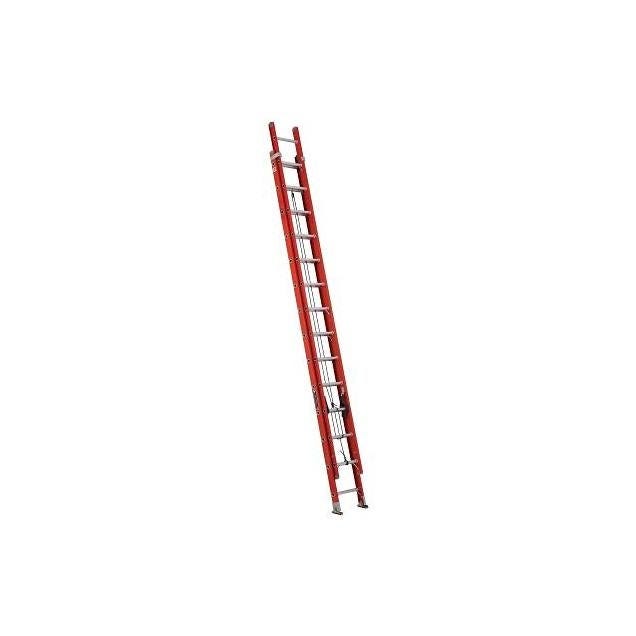 Louisville 28 Ft. Fiberglass Multi-Section Extension Ladder with 300 Lb. Load Capacity Type 1A Duty Rating Louisville 28 Ft. Fiberglass Multi-Section Extension Ladder with 300 Lb. Load Capacity Type 1A Duty Rating
